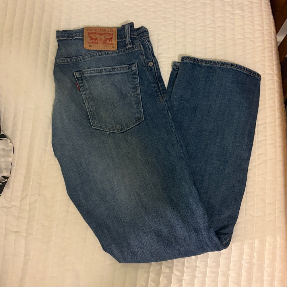 Levi's 514 Straight Fit Jeans - Classic Blue